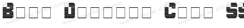 Boya Display Caps SSi字体转换